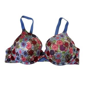 Vanity Fair Seventies 1970s‎ Flower Pattern Bra 40C